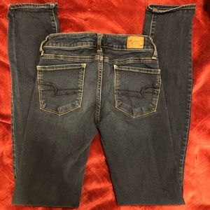 American Eagle Straight Leg Size 0 Super Stretch